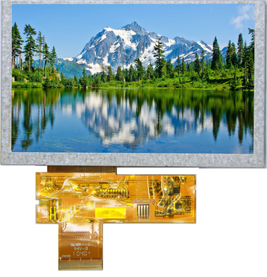 Os pontos TFT de 5,0 polegadas 800x480 colorem o módulo da exposição do Lcd com o luminoso de 450 lêndeas para o quadro da foto