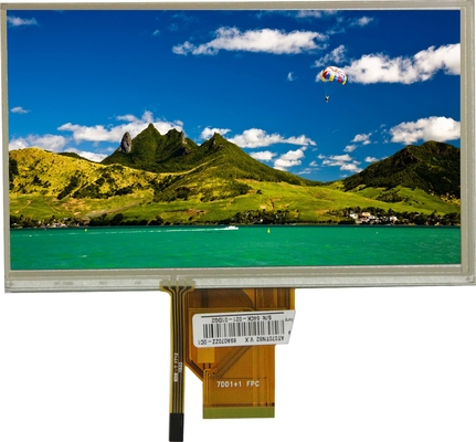 7.0 polegadas 800x480 TFT LCD Display Module para Medidor de Instrumentos e Eletrônicos de Automóveis
